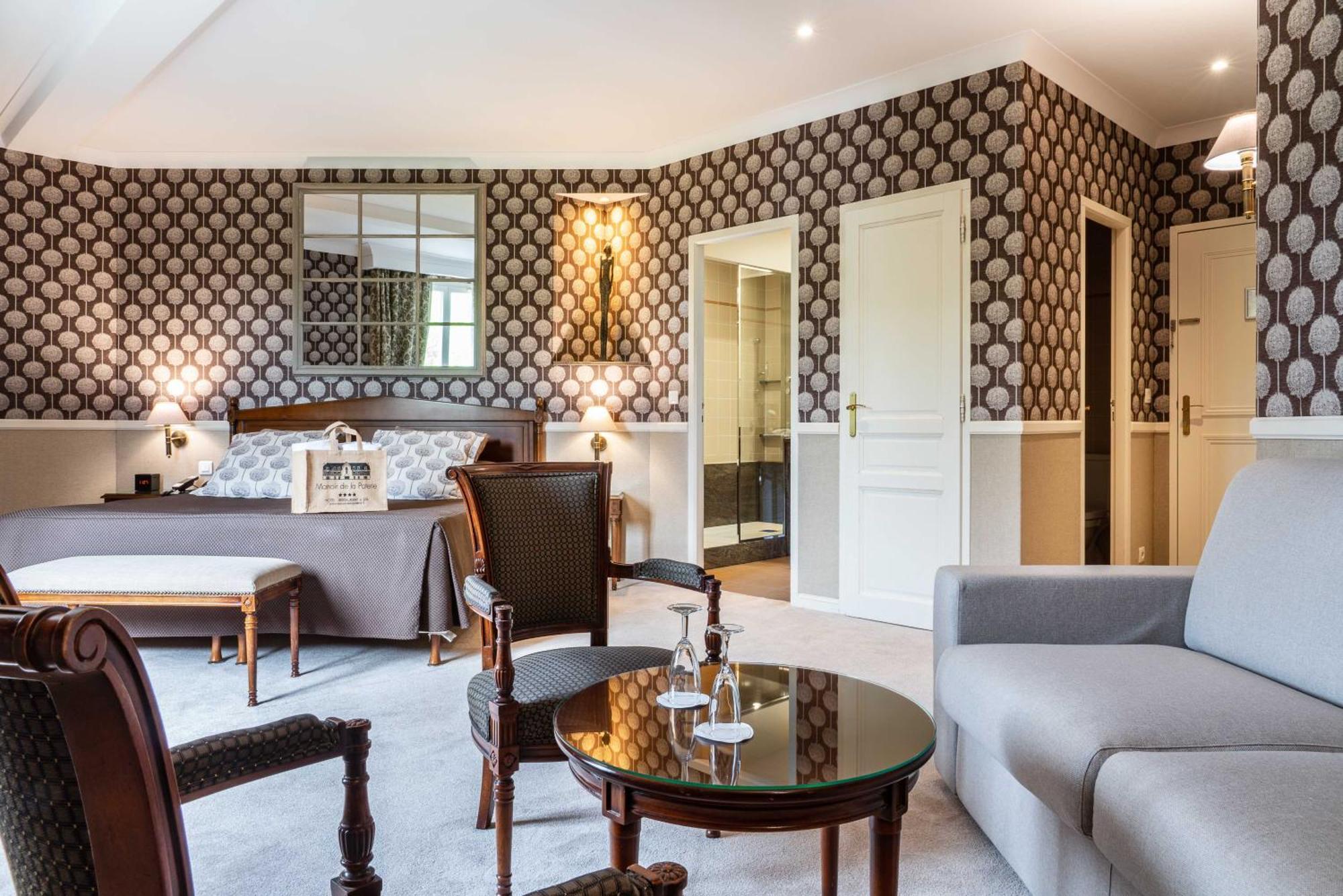 Le Manoir De La Poterie & Spa Cricquebœuf Dış mekan fotoğraf