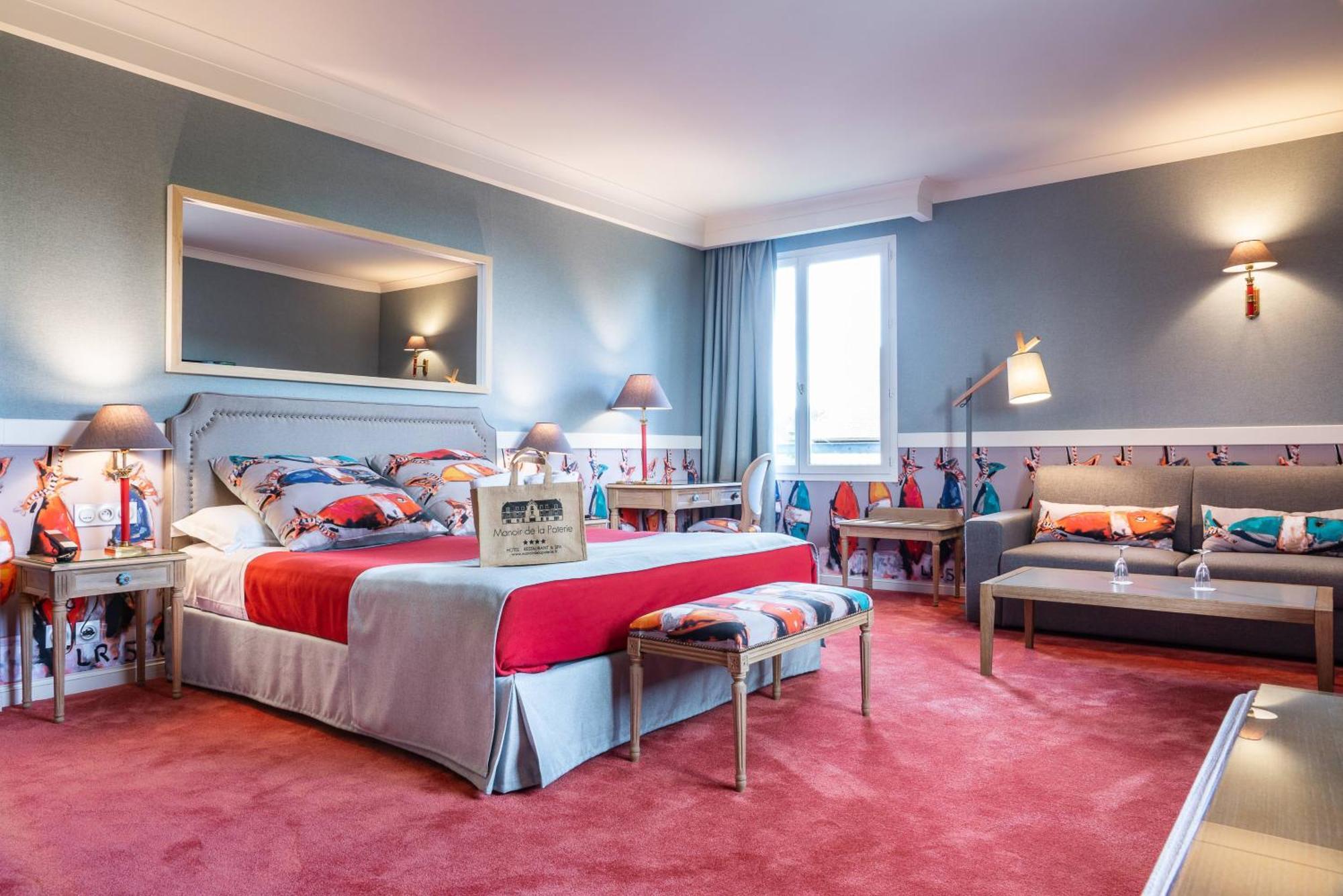 Le Manoir De La Poterie & Spa Cricquebœuf Dış mekan fotoğraf